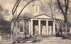 Lakeville Connecticut Post Office Exterior Street View Antique Postcard K19334