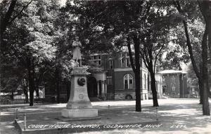 D53/ Coldwater Michigan Mi RPPC Postcard County Court House c40s   2