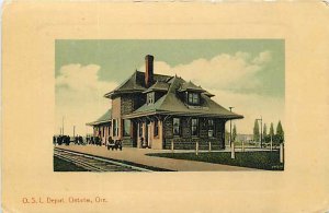 OR, Ontario, Oregon, Oregon Short Line Railroad Depot, Portland PC Co No 264