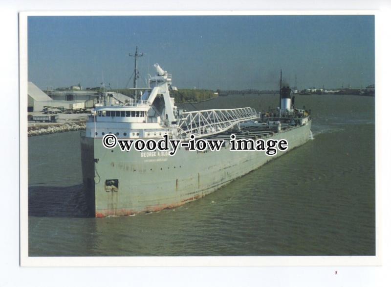 cd0323 - American Laker - George A Sloan , built 1943 - postcard 