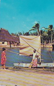 Hawaii Oahu Leia Tahitian Canoe At Polynesian Cultural Center