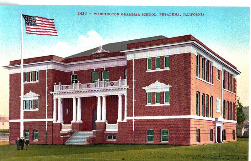 2439 - Washington Grammar School, Petaluma, California