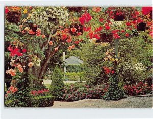 Postcard Hanging Baskets, The Butchart Gardens, Victoria, Canada