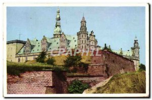 Old Postcard Denmark Helsingor Kronborg Slot