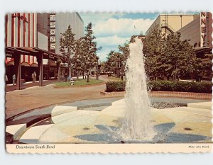 Postcard River Bend Plaza, Downtown South Bend, Indiana