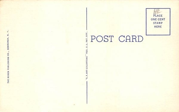 World War Monument High Point Park, New Jersey Postcard