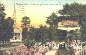 Village Chapel - Pinehurst, North Carolina NC  