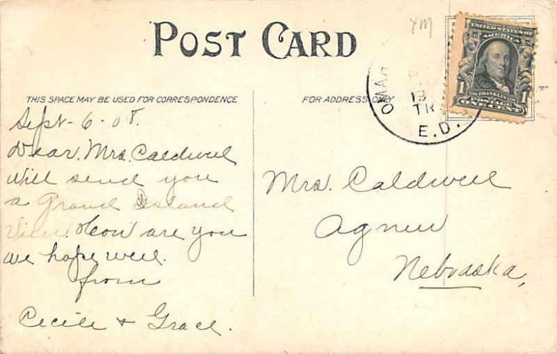 Public Library Grand Island NE USA Postcard