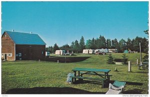 Youghall Trailer Park, Picnic Tables, RV, Bathurst, New Brunswick, Canada, 40...