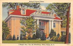 Ballard Funeral Home White Plains, New York USA Funeral Home Unused 