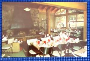 Vintage c1960s Summit Inn at Snow Summit San Bernardino Mountains CA Postcard