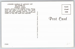 Art Deco~Elmhurst Illinois~Imperial Screen @ Lizzadro Museum Of Art~Vintage PC