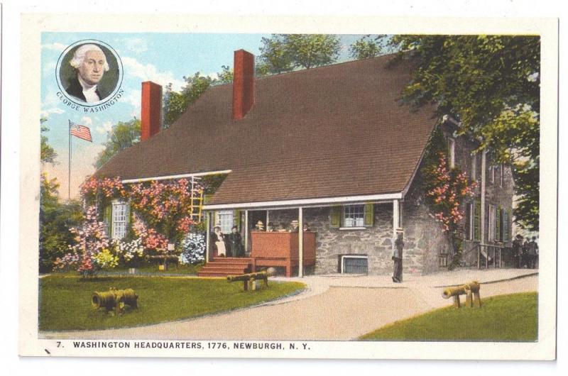 Newburgh NY Postcard Washingtons Headquarters Vintage c 1925