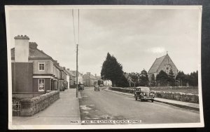 Mint Real Picture Postcard Main Street & Catholic Church Foynes Ireland 