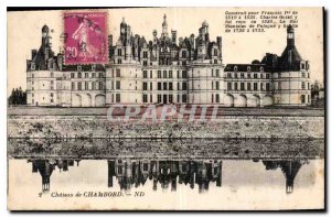 Postcard Old Chateau of Chambord