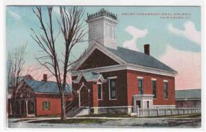 Welsh Congregational Church Fair Haven Vermont 1910c postcard