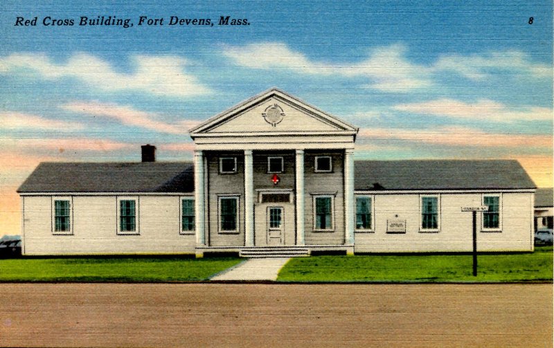 MA - Fort Devens. Red Cross Building