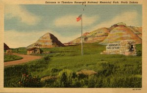 ND - Theodore Roosevelt National Memorial Park, Entrance