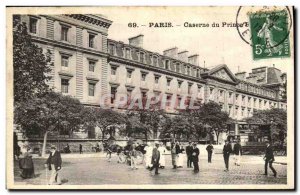 Old Postcard Paris Fire Prince