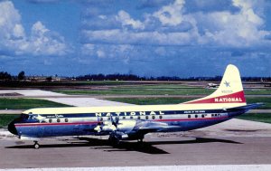 National Airlines - Lockheed L-188  (AviationCards.com)