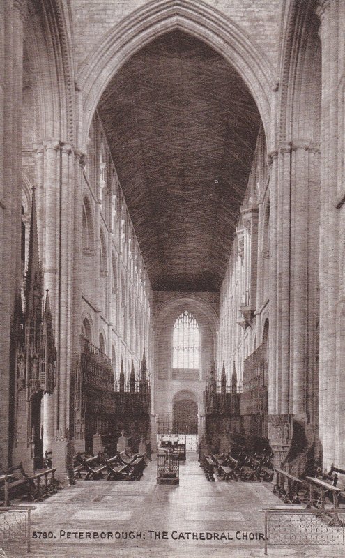 England Peterborough The Cathedral Choir