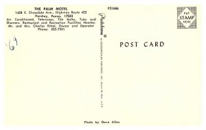 Pennsylvanis  Hershey , The Palm Motel