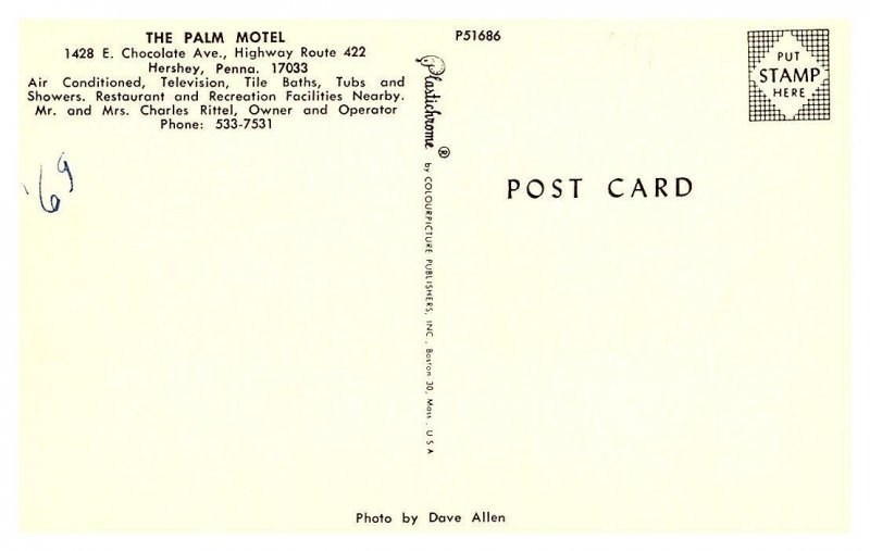 Pennsylvanis  Hershey , The Palm Motel