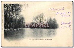 Paris - 12 - Bois de Vincennes - The Lac des Minimes - Old Postcard