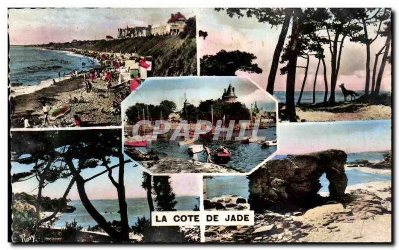 Old Postcard Pornic La Cote Jade