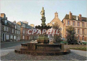 Postcard Modern Tinchebray Orne Conde Gate Mademoiselle de Montpensier