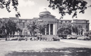 Iowa Des Moines The Iowa Historical Building 1951 Real Photo