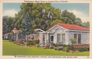 Florida Tallahassee Motor Hotel In Capital City Of Florida