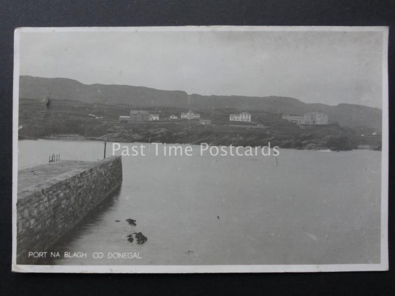 Ireland Donegal PORT NA BLAGH Portnablagh Old RP Postcard by Butler's Postcards