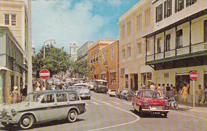 Bermuda Hamilton Reid Street 1969