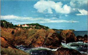 Vtg Coastal Scene Cape Breton Nova Scotia Canada Unused Postcard