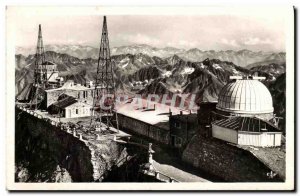 Old Postcard Bagneres de Bigorre Pic du Midi Bigorre The Observatory