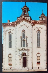 Vintage Postcard 1958 (Old)  City Hall, Eaton, Ohio (OH)