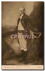 Postcard Old El General Urrutia Madrid Goya