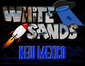 Large Letter Post Card, White Sands New Mexico Photographs