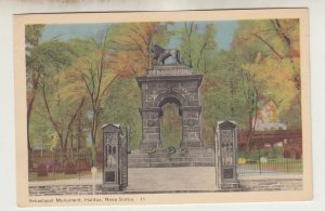 P3602 postcard 1950 sebastopol monument halifax nova scotia canada