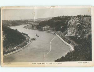 old rppc NICE VIEW Bristol England UK i3215