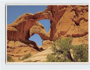 Postcard Double Arch, Arches National Park, Utah