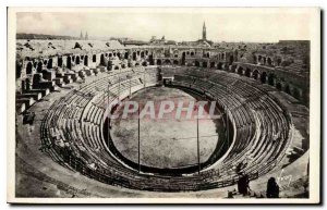 Old Postcard Nimes Gard Les Arenes