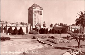 Real Photo PC The De Young Museum in Golden Gate Park, San Francisco California