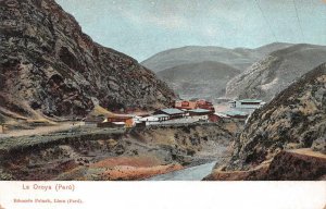 LA OROYA PERU POSTCARD (c. 1905)