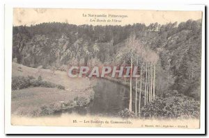 THE picturesque Normandy Old Postcard edges of & # 39Orne Rocks Cossesseville