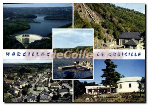 Postcard Modern Marcillac La Hydroelectric Dam Factory Vue Generale