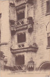 France Saumur La Chateau Cour interieure Escalier d'honneur