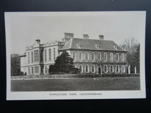 Leictershire Melton Mowbray STAPLEFORD PARK HOUSE - Old RP Postcard