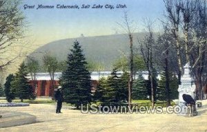 Great Mormon Tabernacle - Salt Lake City, Utah UT  